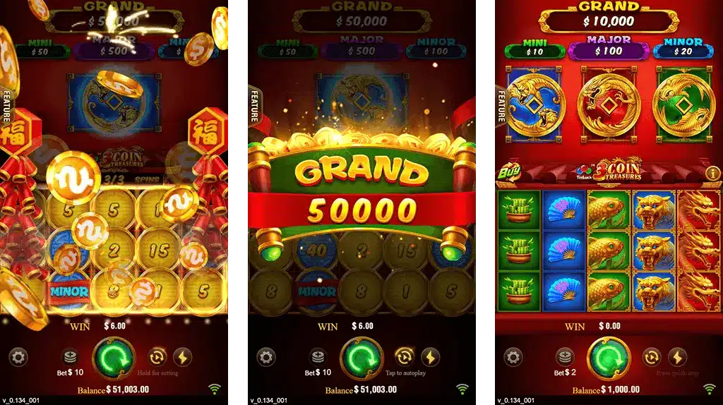 3 Coins 777Casino Bonus